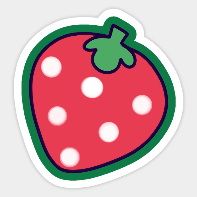 strawberry' Sticker | Spreadshirt