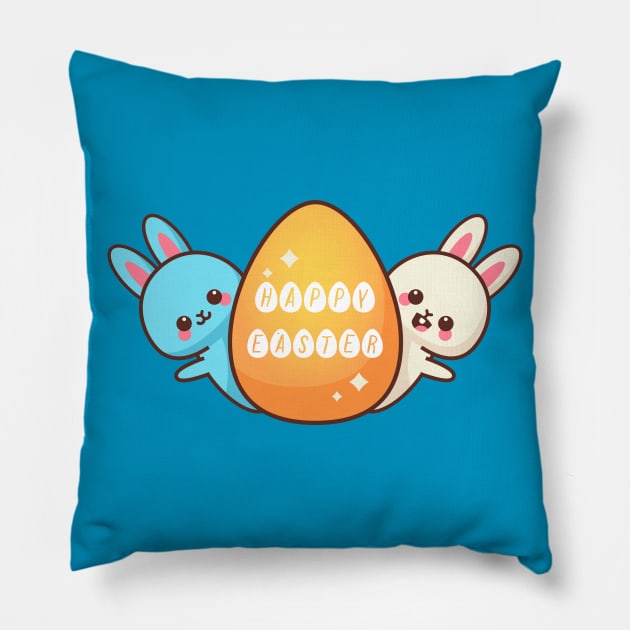 Happy Easter Pillow by vladocar