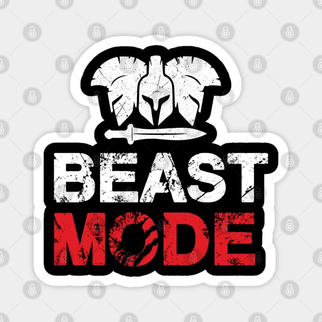 Unlock beast mode Magnet by Boss creative