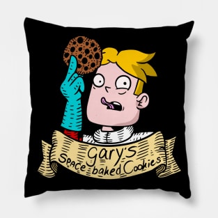 gary, space based cookies. final space. Pillow