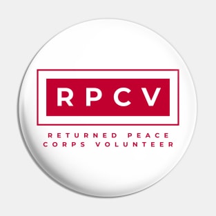 RPCV - Returned Peace Corps Volunteer Pin