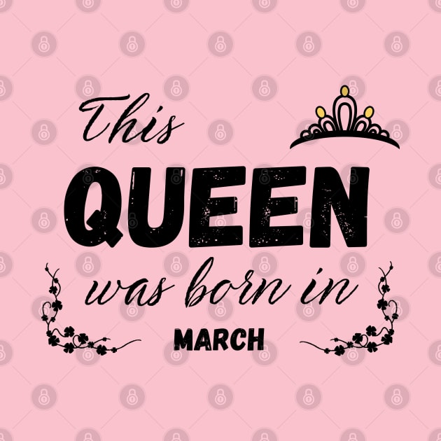 Queen born in march by Kenizio 