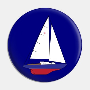 Pearson Ensign Sailboat Pin