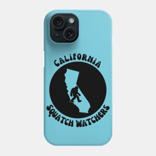 California Squatch Watchers Phone Case