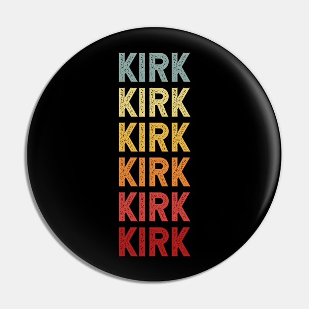 Kirk Vintage Name Gift Pin by CoolDesignsDz