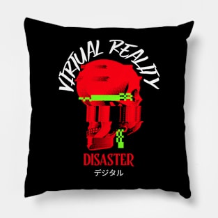 Virtual Reality Disaster Skull VR Pillow