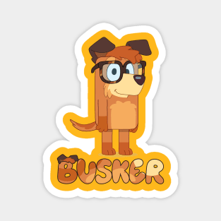 Busker dog Magnet