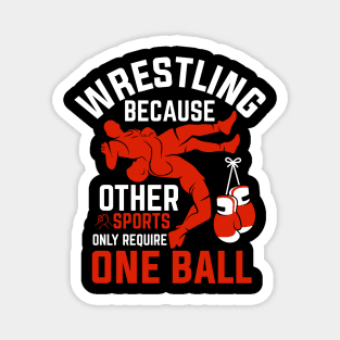 Funny Wrestling Martial Art Magnet