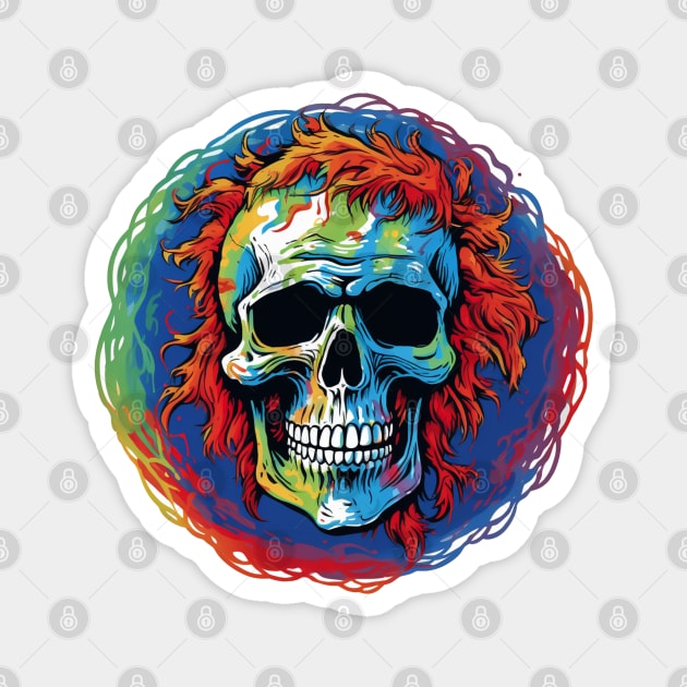 Deadhead Circular Logo Magnet by Labidabop