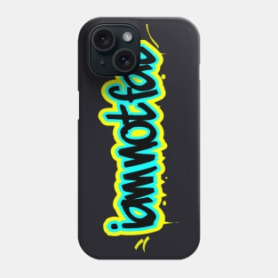 I am not fat Phone Case