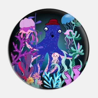 The Story of the Sea,octopus, jellyfish, coral reefs, seaweed Pin