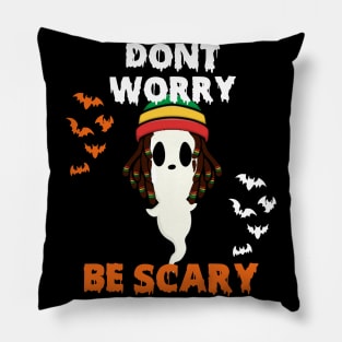 Funny Ghost Halloween Reggae costume Gift Pillow