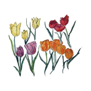 Springtime Tulips T-Shirt