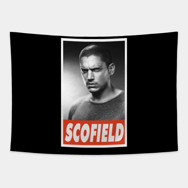 Prison Break Michael Scofield Cool Tapestry by tinastore