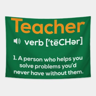 Teacher gift funny saying Tapestry