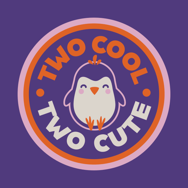 Two Cool Two Cute Penguin Party 2 Year Old Birthday by PodDesignShop