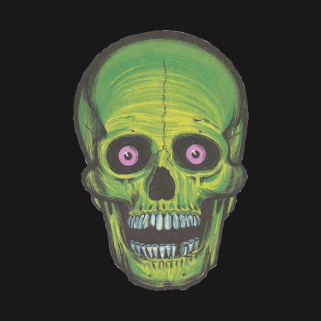 Skull [Green] by liquidplatypus