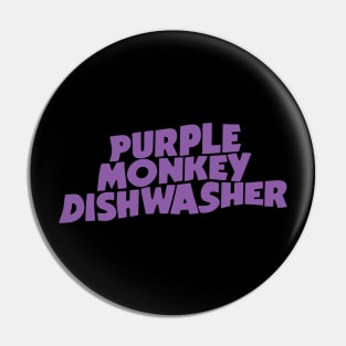 Purple Monkey Dishwasher Pin