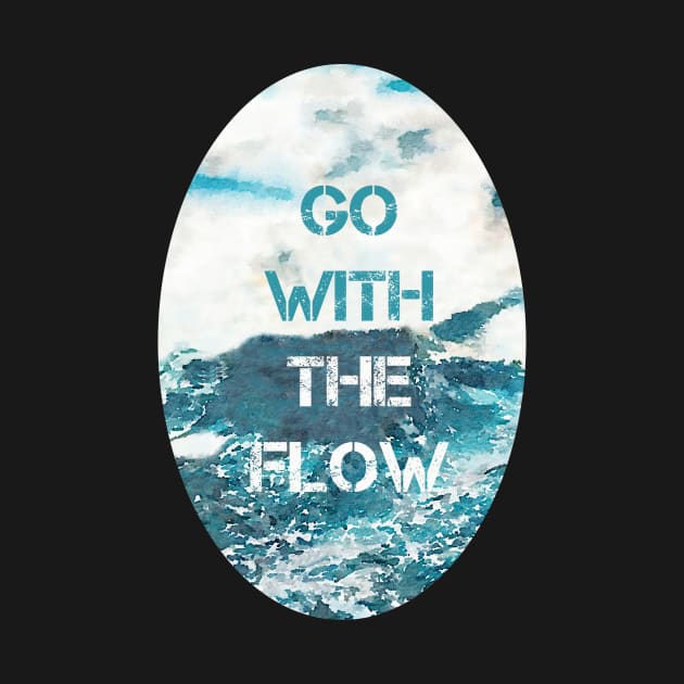 Go With the Flow by Beth Thompson Art