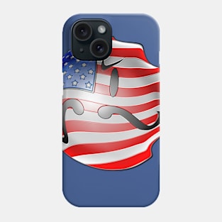 american flag of united states of america Phone Case