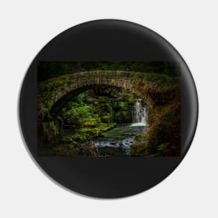 Jesmond Dene Foot Bridge and Waterfall Pin