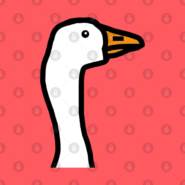 Goose Gaming Portrait by ellenhenryart