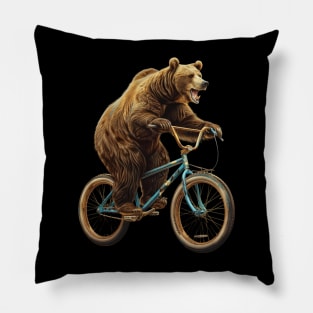 Grizzly Bear Conservationists Pillow