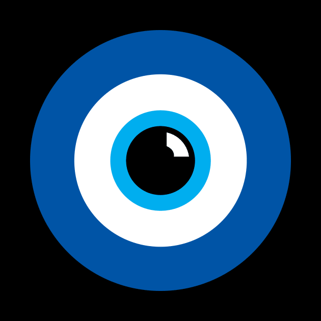 Mati Eye for Greek Fans by c1337s