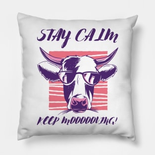 Cow Head Pillow