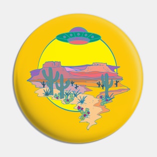 UFO Desert Pin