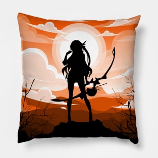lisa Reinford | Trails Of Cold Steel Pillow