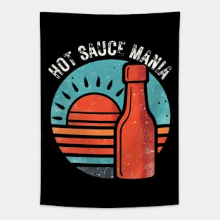 Hot sauce vintage sunset Tapestry