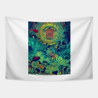 Sun and Clouds Tapestry