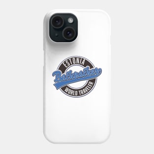 Estonia backpacker world traveler Phone Case