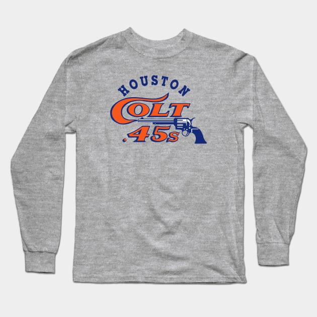 Houston Colt 45s Distressed Logo Shirt - Defunct Team - Hyper Than