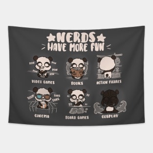 Nerds Have Fun Tapestry