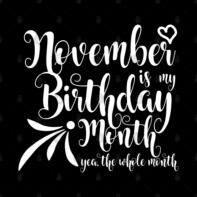 November Birthday by Kuys Ed