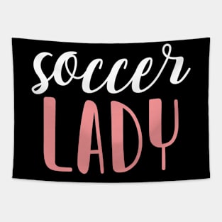 soccer lady - soccer girl Tapestry