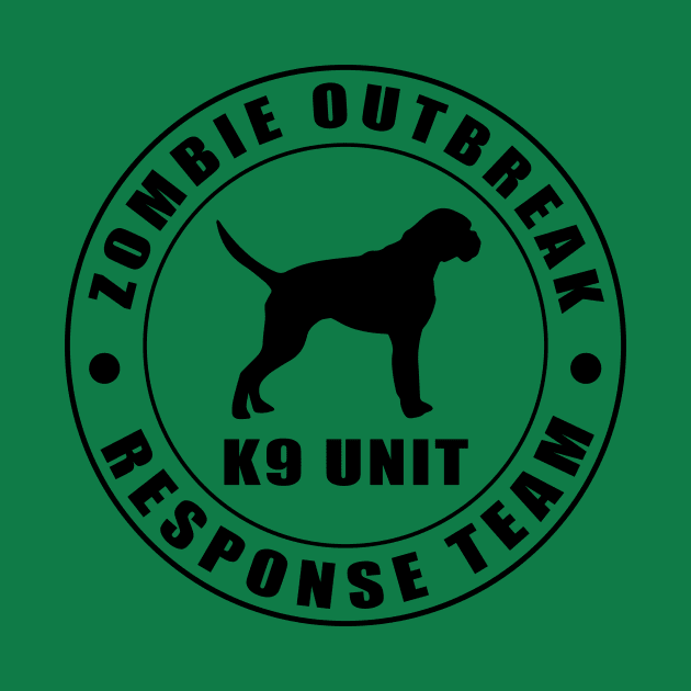 Zombie Outbreak Response Team K9 Unit by redsoldesign