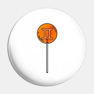 Gemini Lollipop Pin