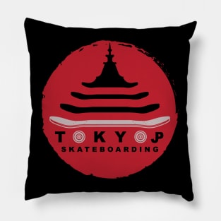 Tokyo Skateboarding Skate Japan Pillow