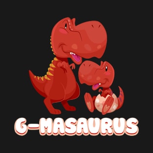 Mamasaurus Mommy & Baby Girl T-Rex Dinosaurs T-shirt G-MASAURUS T-Shirt