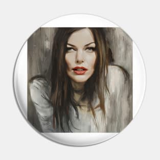 portrait of Liv Tyler Pin