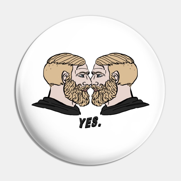 Yes Chad Pins and Buttons for Sale