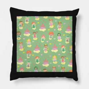 Fairies and unicorns Pillow