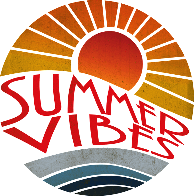 Summer Vibes Kids T-Shirt by CreatenewARTees