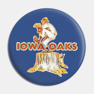 Iowa Oaks Baseball Pin