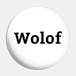 Wolof Pin