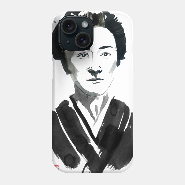 japanese woman Phone Case by pechane