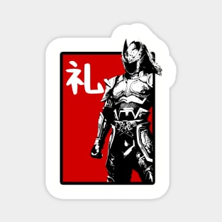 Bushido: Respect (礼 rei) Magnet